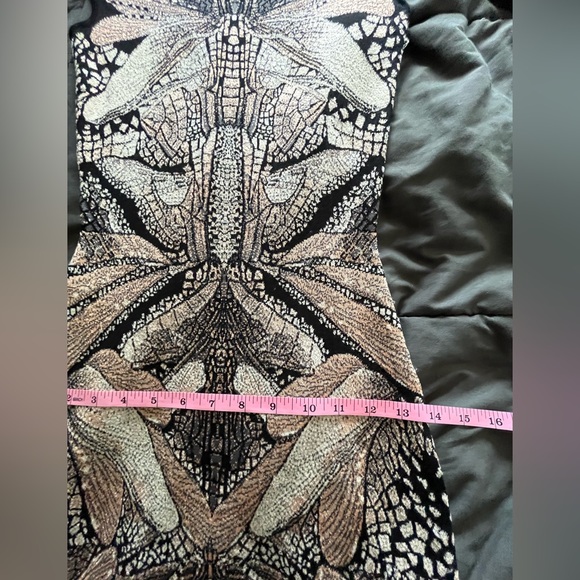 Alexander McQueen intarsia dragonfly knit dress size XXS - Picture 15 of 16